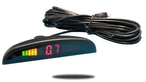 Parking Backup Sensor System with Display and Sound