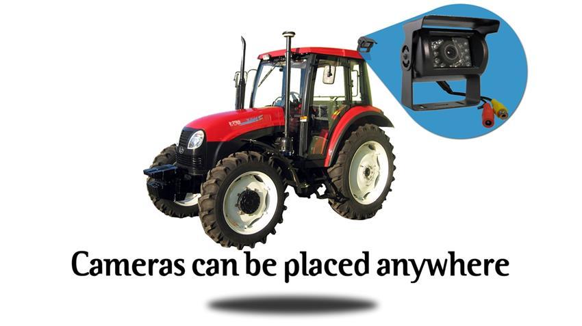 Tractor 1080p AHD Rear View Camera System
