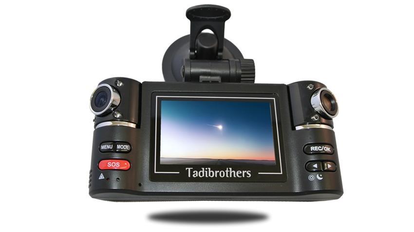 Dual Lens 2.7-Inch Dash Camera (TBF30)