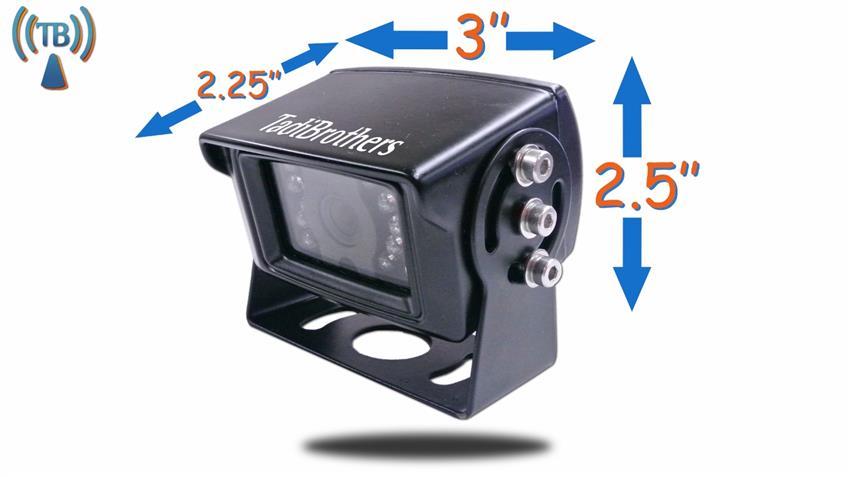 Heavy Duty Wireless RV Backup Camera (Birds Eye View)