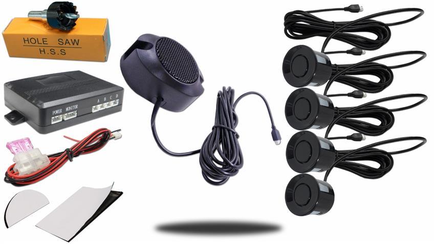 Parking Backup Sensor System with Sound and Volume Control