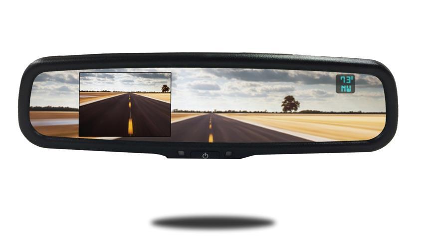 Chevrolet Express Van 3rd Brake Light Backup Mirror Camera System
