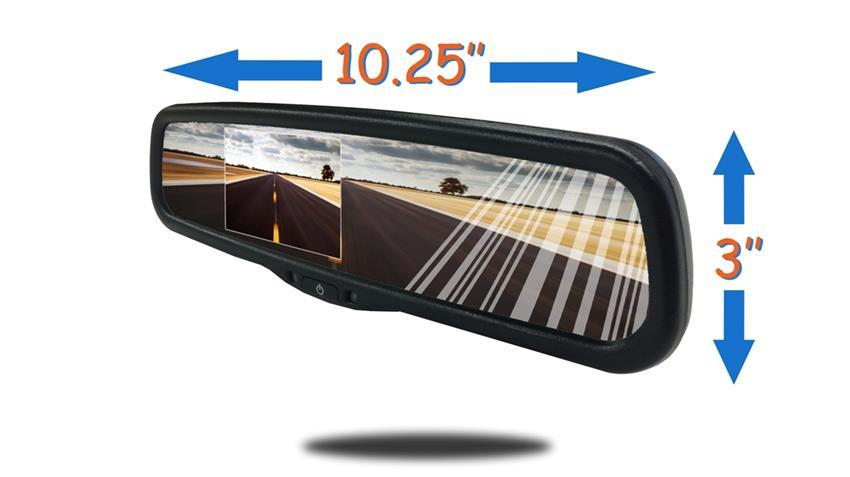 Chevrolet Express Van 3rd Brake Light Backup Mirror Camera System