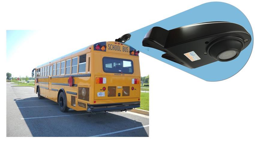 5 Pack of 3 Camera Rear-View System with Sensors for Delivery Trucks