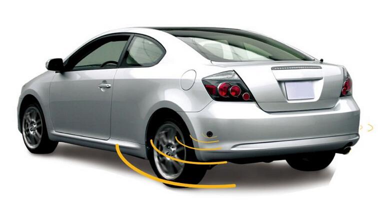 Ultra Sonic Blind Spot Detection System