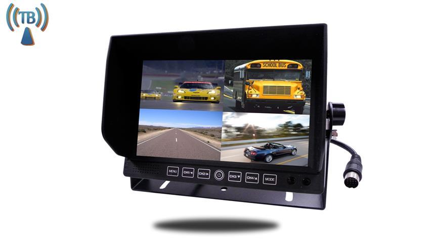 OVERSTOCK 9-inch Digital Wireless Camera System for RV with 3 Cameras (Marker Lights)