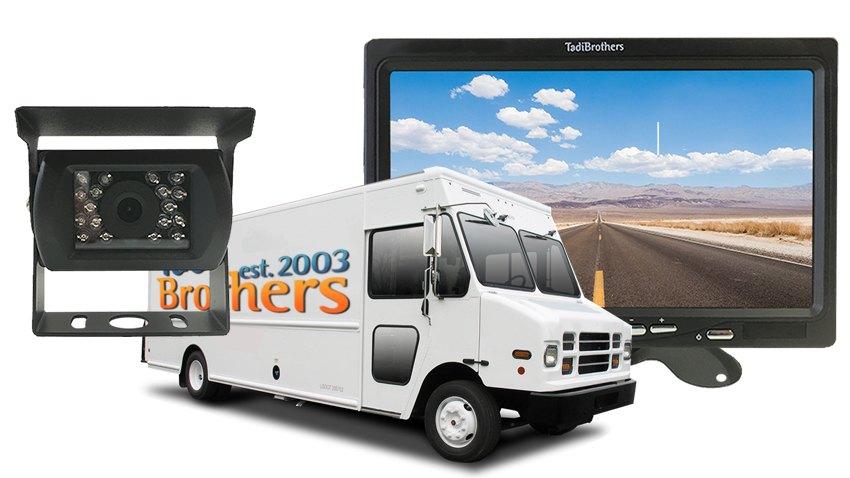 Delivery Truck Backup Camera (7-Inch Monitor with 1080P AHD Backup Camera)
