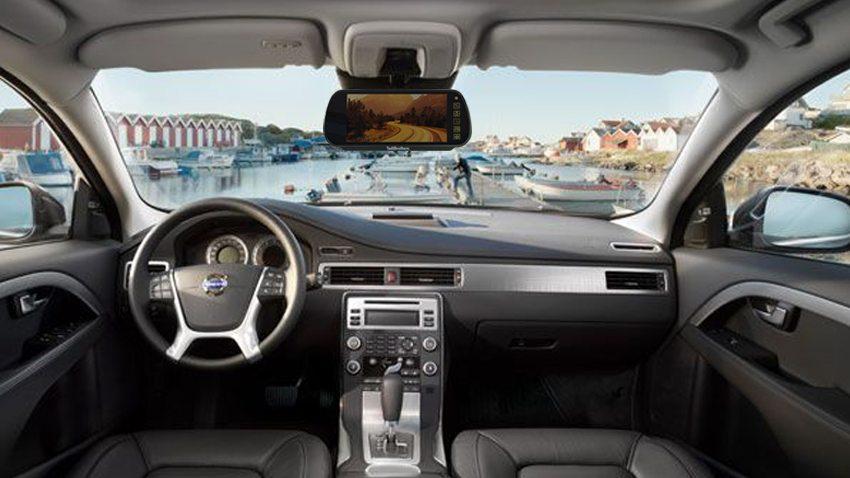 RV Backup Camera With Rear View Mirror Monitor