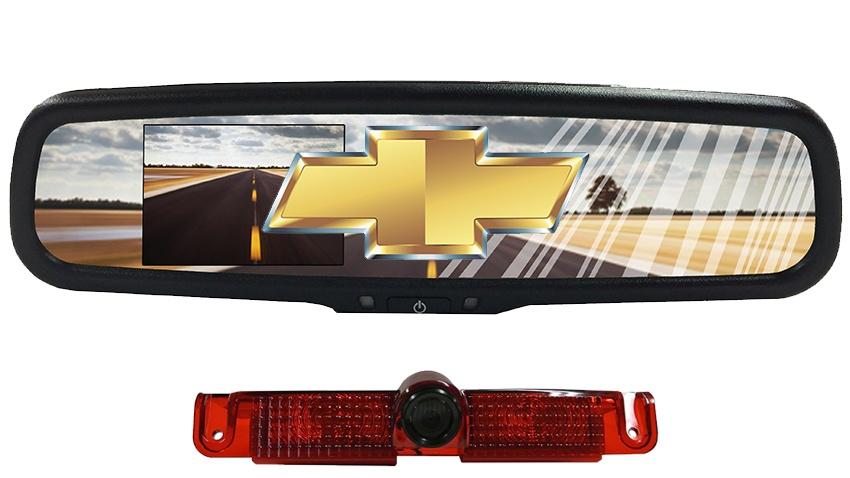 Chevrolet Express Van 3rd Brake Light Backup Mirror Camera System