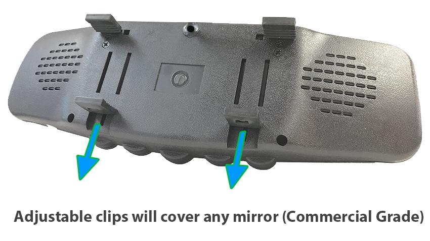 1080P Digital Wireless Rear View Mirror System with 1  RV Camera and Two Side Cameras (V3)