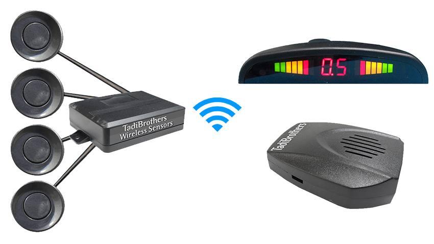 Wireless Parking Backup Sensor System with Sound