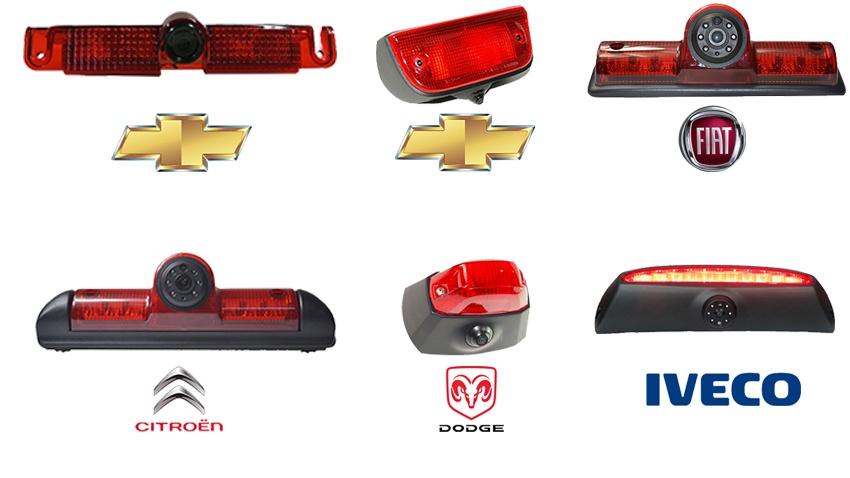 3rd Brake Light Backup Camera with Rear View Monitor