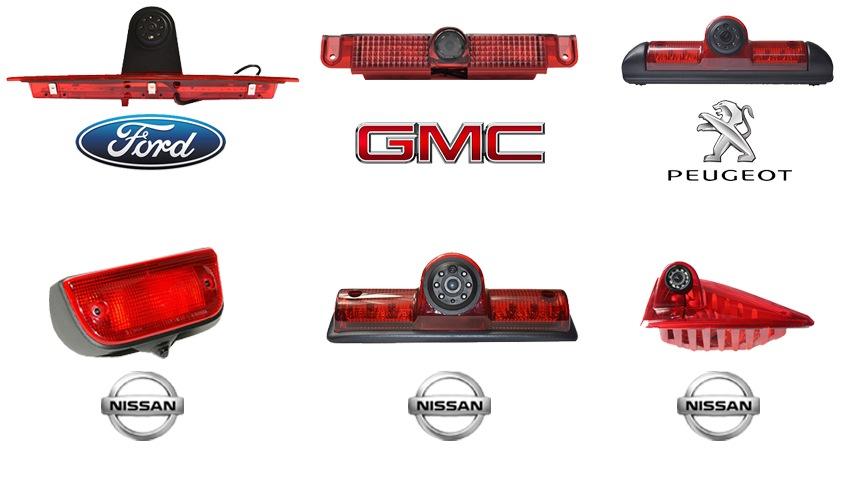 3rd Brake Light Backup Camera with Rear View Monitor