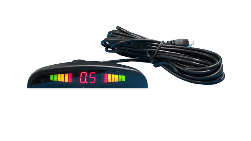Parking Backup Sensor System with Display and Sound