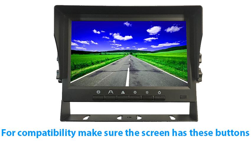 Digital Wireless 5th Wheel Backup Camera System with Mirror