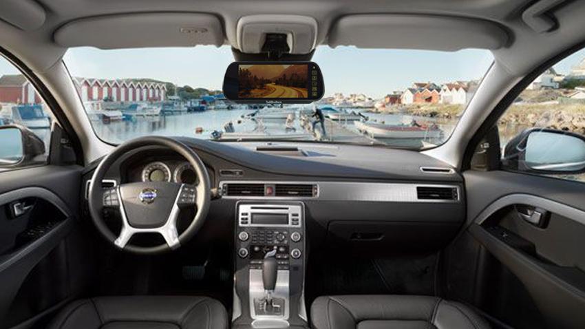 1080P Digital Wireless Rear View Mirror System with 1  RV Camera and Two Side Cameras (V3)