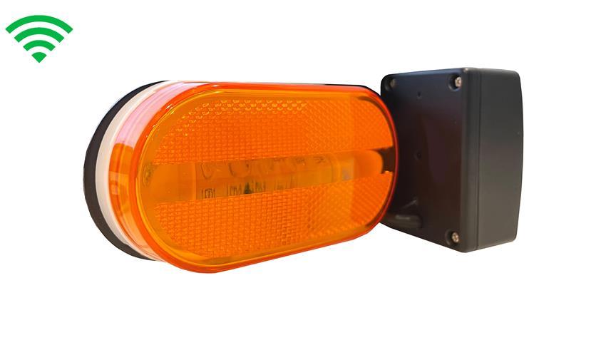 Digital Wireless Rear View 1080P System with 1  RV Camera and Two Marker Light Cameras (V3)
