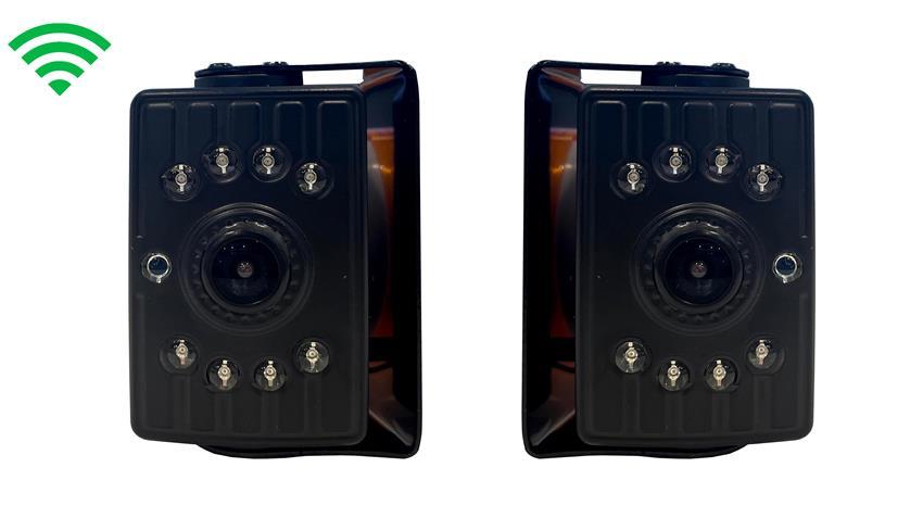 Digital Wireless Rear View 1080P System with 1  RV Camera and Two Marker Light Cameras (V3)