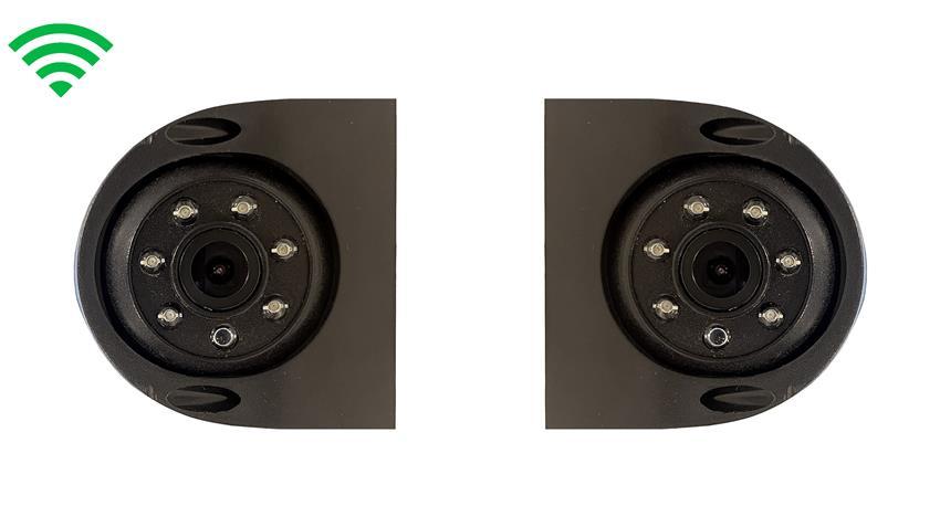 OVERSTOCK Digital Wireless Rear View System for RV with 1  RV Cameraand Two Side Cameras