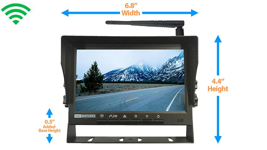 OVERSTOCK Digital Wireless Backup Camera with Monitor for RV (2023 Model)