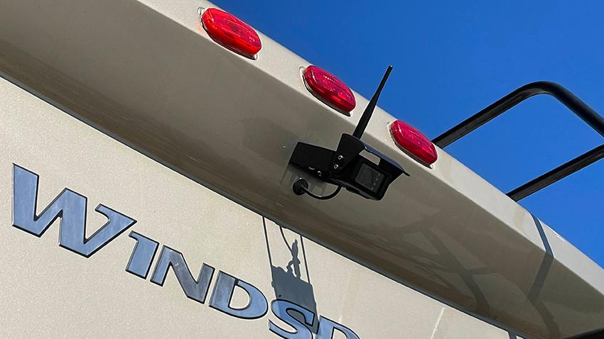 Digital Wireless 5th Wheel Backup Camera System with Mirror