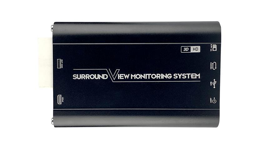 360° RV Camera System in 3D for Surround View with DVR (4 Cameras)