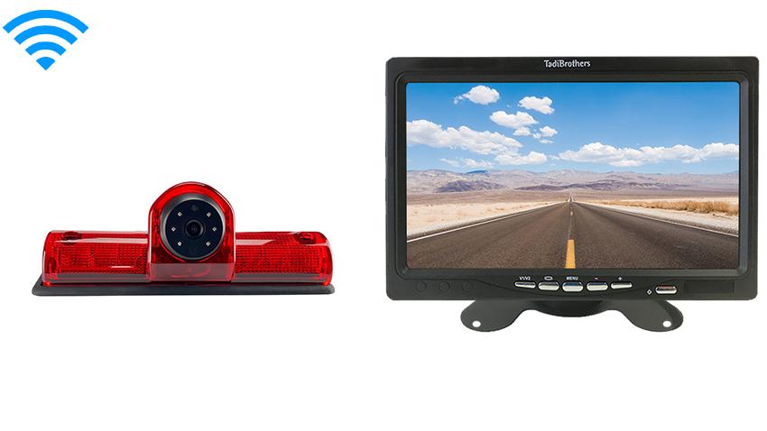 Universal Wireless 3rd Brake Light Backup Camera System