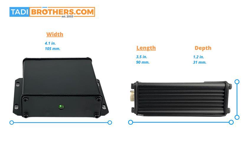 Digital Wireless 1080p Fork Lift Backup Camera System (300ft+ Range) with Wireless Battery 
