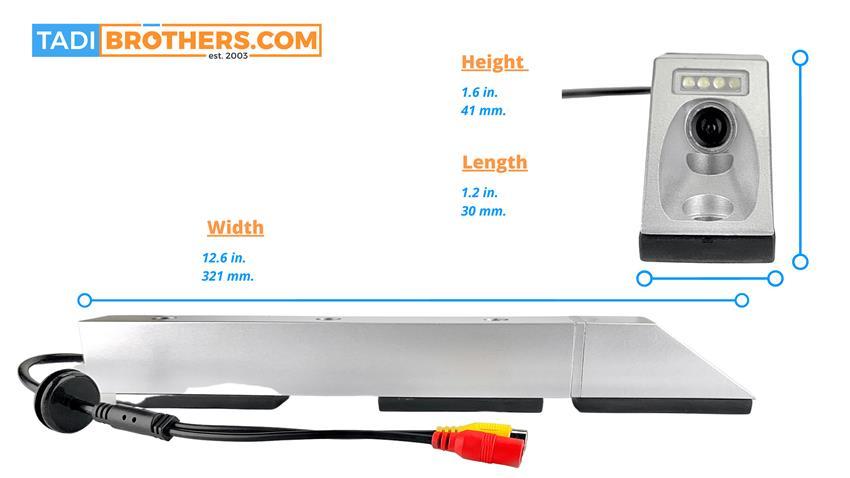1080P AHD Fork Mounted Camera System with 7-Inch Monitor
