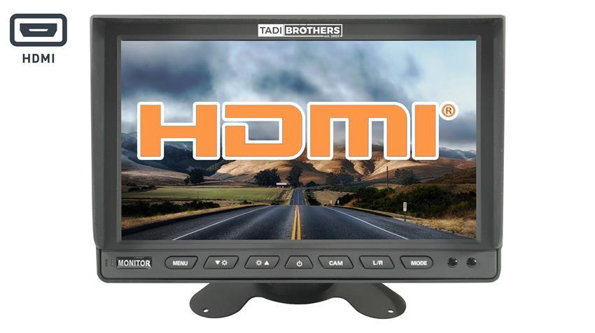 10.5-Inch Rear View HDMI Monitor 1080P (2023 Model)