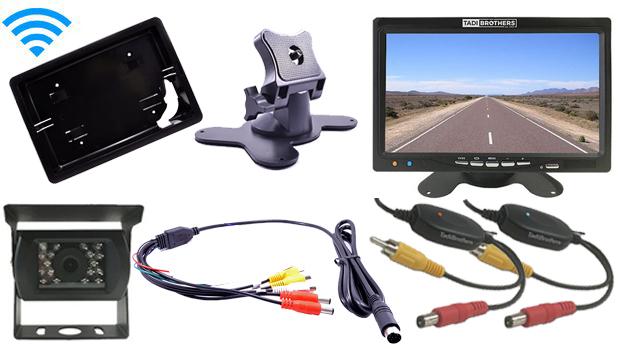 OVERSTOCK Wireless Backup Camera for RV with Rear View Monitor (2023)