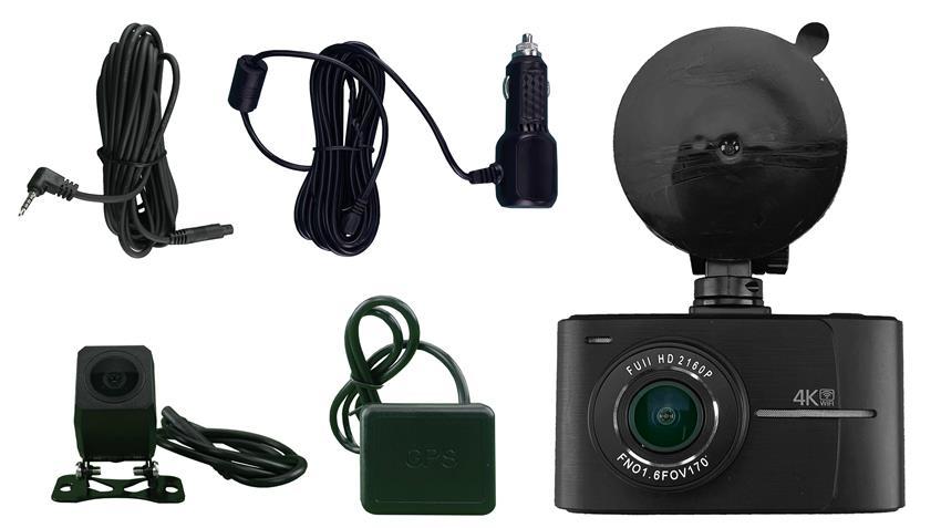 4K Dash Camera with a Backup Camera (2023)