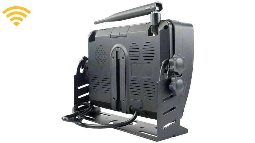 7-inch Screen for Digital Wireless Solar Powered Monitor (230ft Range)