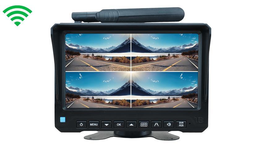 1080P Digital Wireless Rear View System with 1  RV Camera and Two Side Cameras (V3)