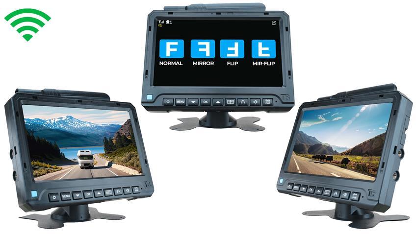 1080P Digital Wireless Rear View System with 1  RV Camera and Two Side Cameras (V3)