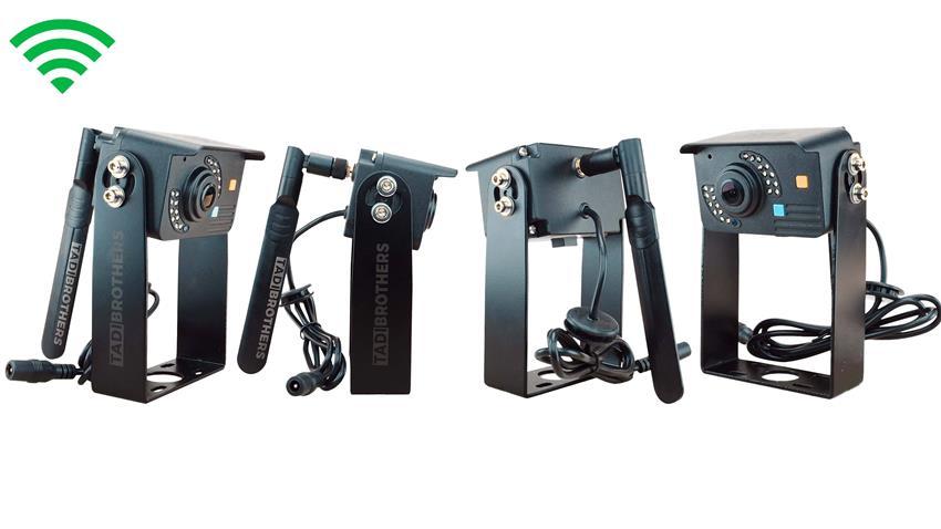 1080P Digital Wireless Rear View System with 1  RV Camera and Two Side Cameras (V3)