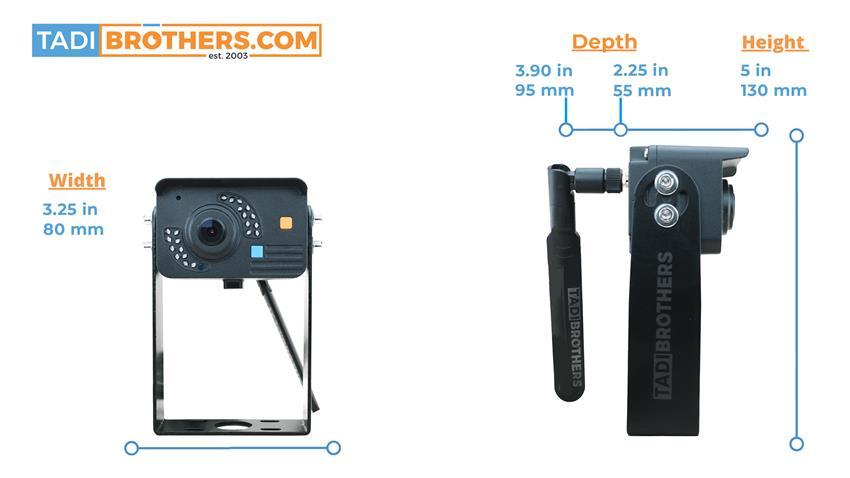 1080P Digital Wireless Rear View System with 2  RV Camera and 2 Side Cameras (V3)
