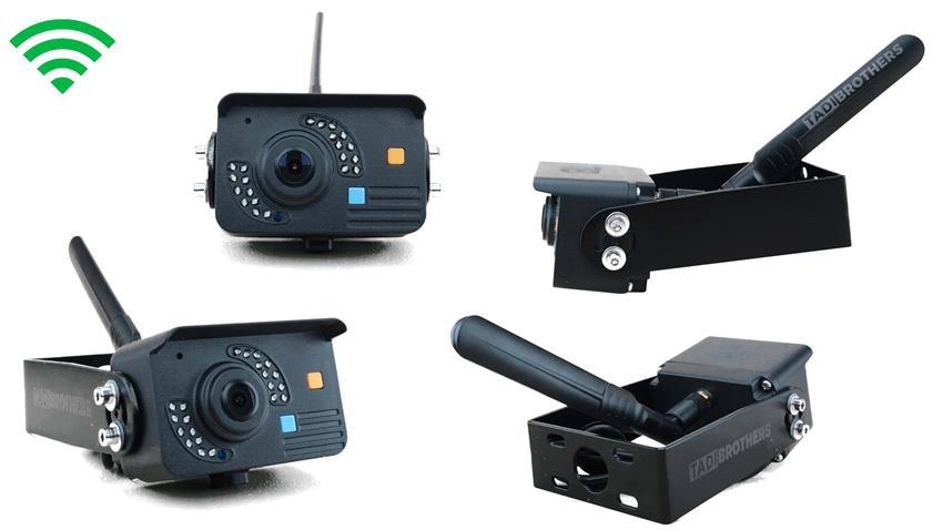 1080P Digital Wireless Rear View System with 2  RV Camera and 2 Side Cameras (V3)