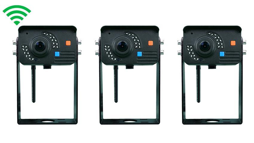 Commercial Grade 1080P Rearview System with 3 Digital Wireless Cameras: 300ft+ Range (V3)