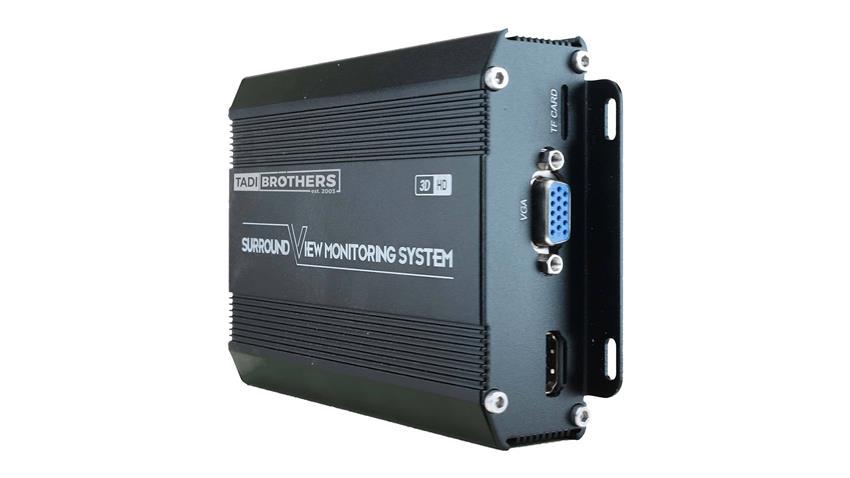 4G Cellular 360° Van Surround View Camera System in 3D for with with remote viewing (1080P)
