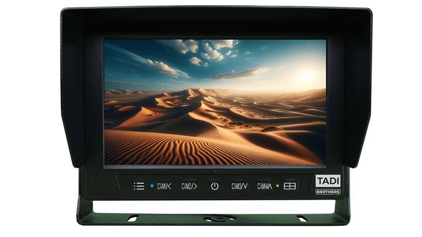 Tactical 7-Inch Heavy Duty Monitor with an Anti Explosion Camera