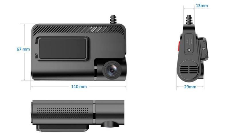 1080P Commercial Grade Driver Dash Camera (Expandable)