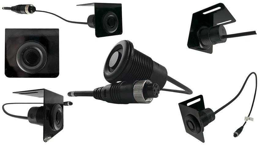 Heavy Duty 3 Camera Rear-View System with Sensors for Delivery Trucks in 1080P