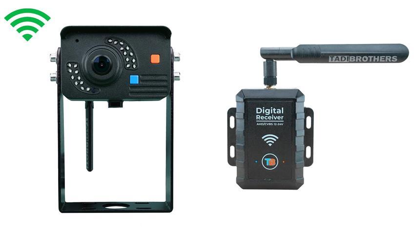 300ft Range Digital wireless 1080P RV Backup Camera with receiver for any Rear View Monitor (V3)