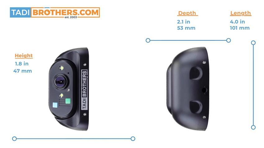 77GHz 4-Sensor Radar System with 1080P Monitor & 4-Camera Bundle