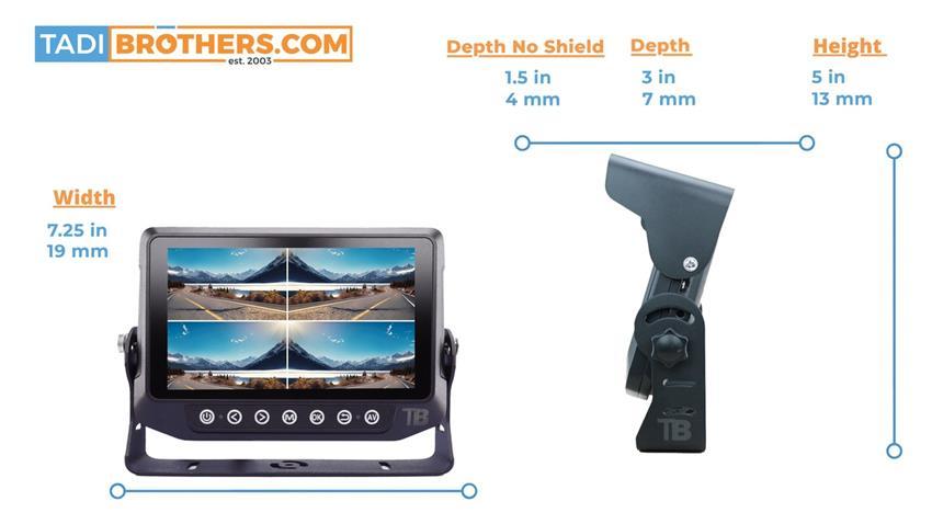 360° Dune Buggy Camera System in 3D for Surround View with DVR in 1080P (2026 V3)