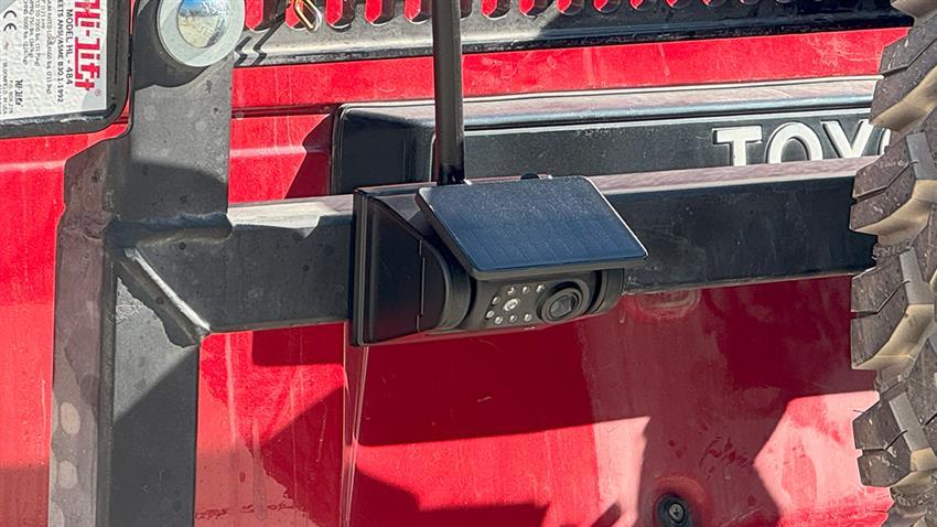WiFi Solar Powered 1080P RV Camera (75ft Range)