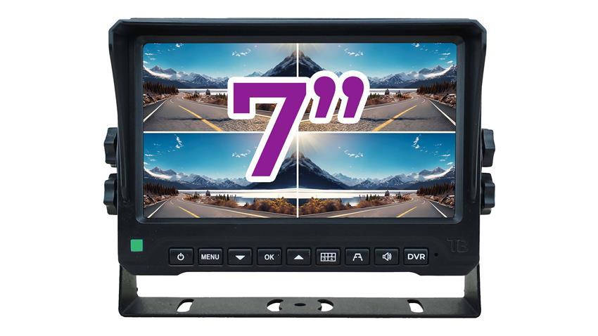 77GHz 4-Sensor Radar System with 1080P Monitor & 4-Camera Bundle