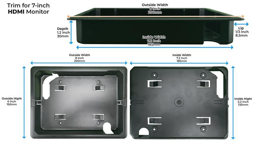 4G Cellular 360° Van Surround View Camera System in 3D for with with remote viewing (1080P)