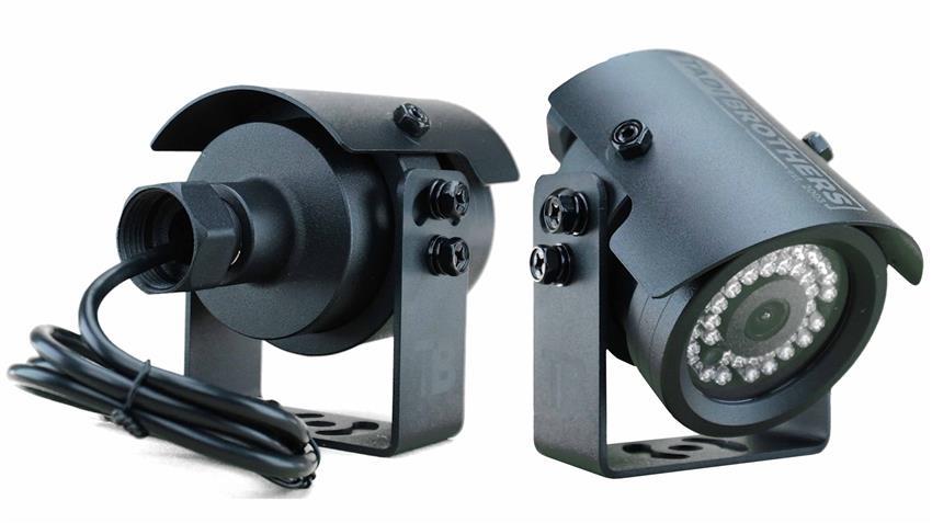 Tactical 7-Inch Ruggedized Monitor with 4 Military Grade Anti Explosion Cameras